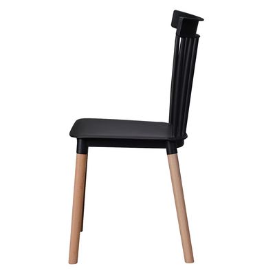 Imagen 2 del producto Silla Windsor para Comedor o Terraza Negra