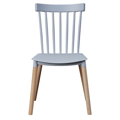 Imagen 2 del producto Pack 4 Sillas Windsor para Comedor o Terraza Gris