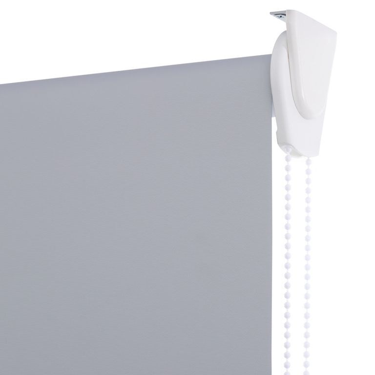 Cortina Roller Blackout Gris 165x240 cm Persiana de altura ajustable