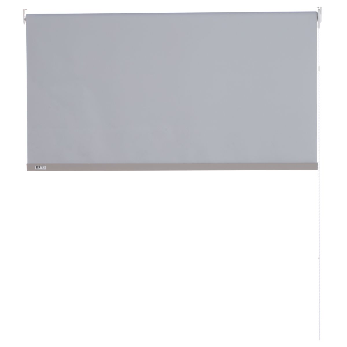 BERTEX - Cortina Roller Blackout Gris 170x170 cm Persiana de altura ajustable