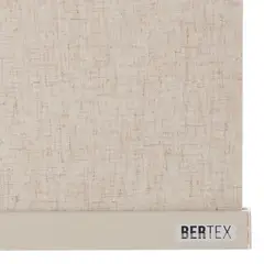BERTEX - Cortina Roller Blackout Lino 175x170 cm Persiana de altura ajustable