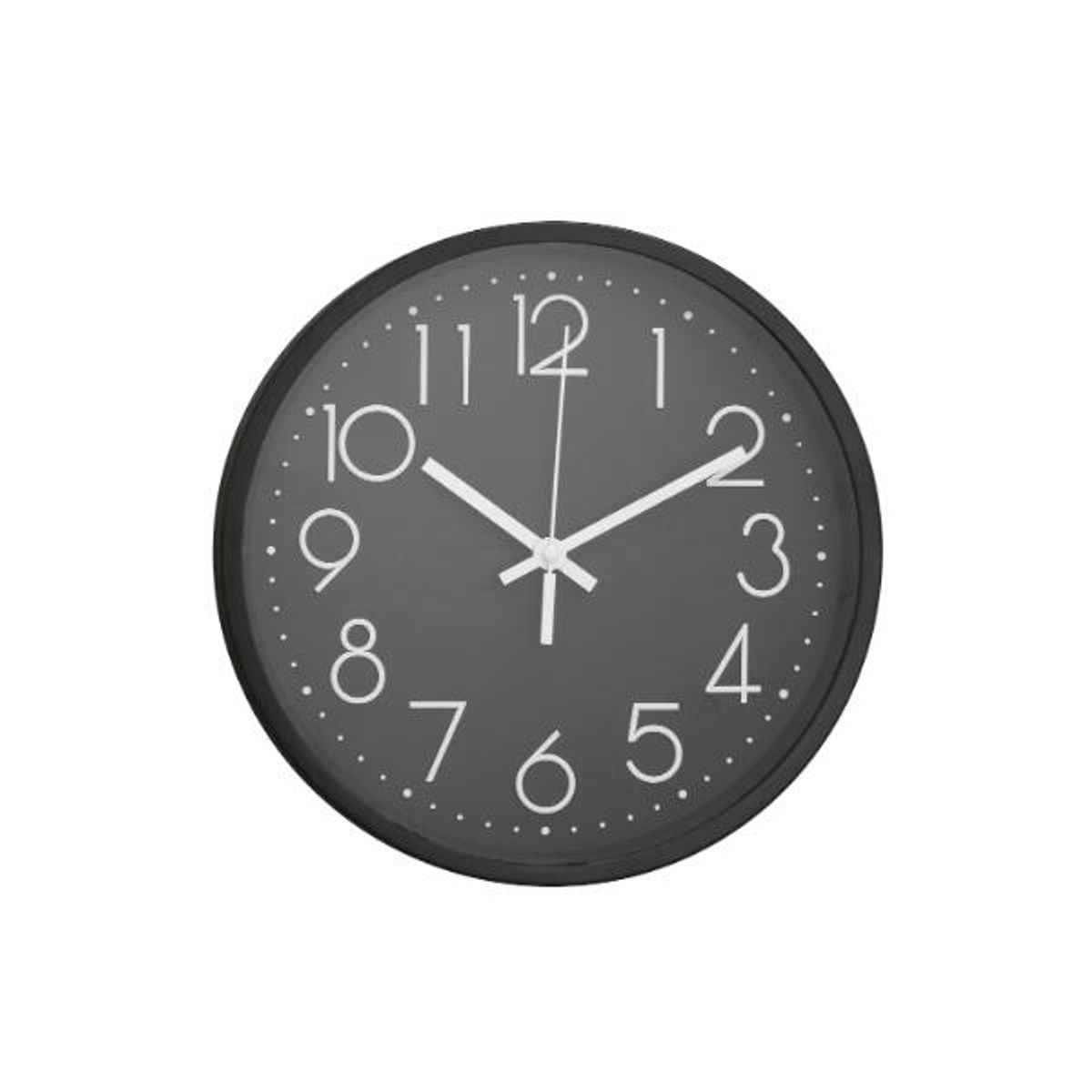 VGO - Reloj De Pared negro 30 cm vgo