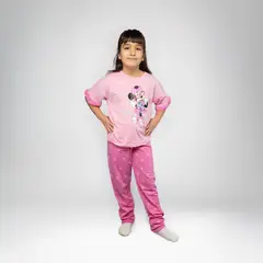DISNEY - Pijama Niña Minnie Shine Rosado