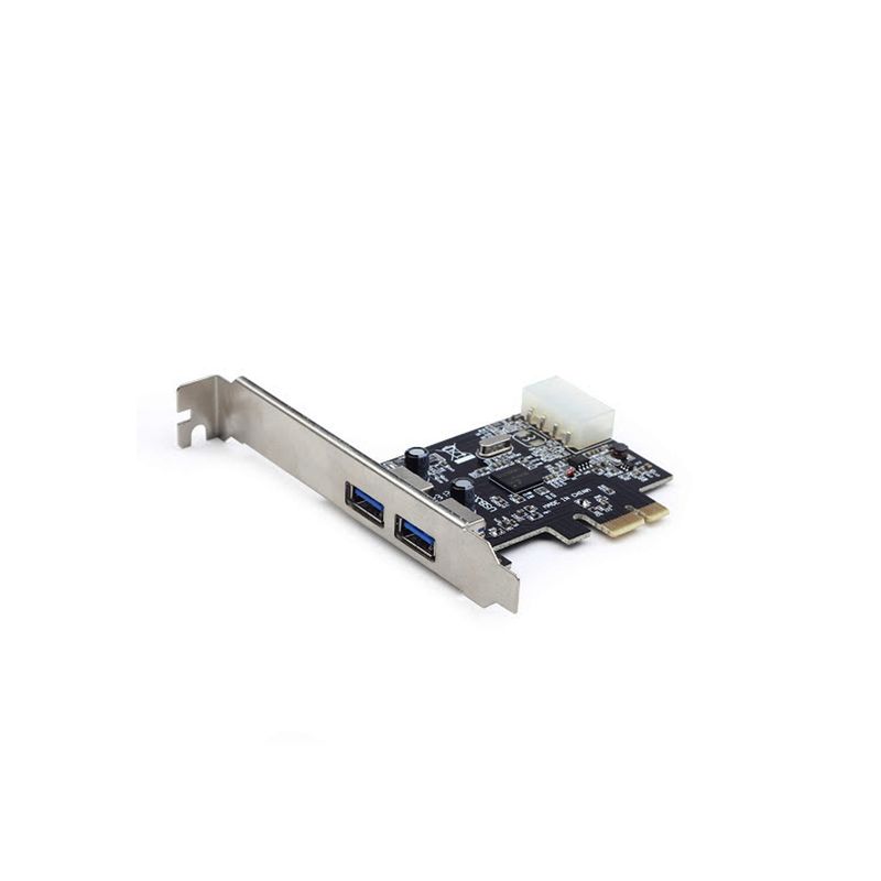 GENERICO - Adaptador Interfaz Tarjeta Puerto USB 3.0 X 2 PCI-E GENERICO