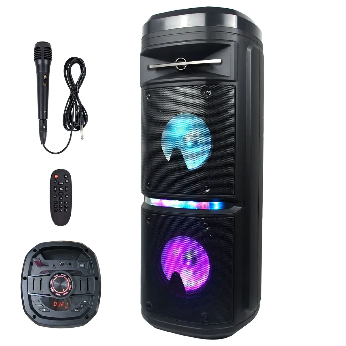 AMAZING - Parlante Karaoke Recargable Bluetooth Big Pro 650