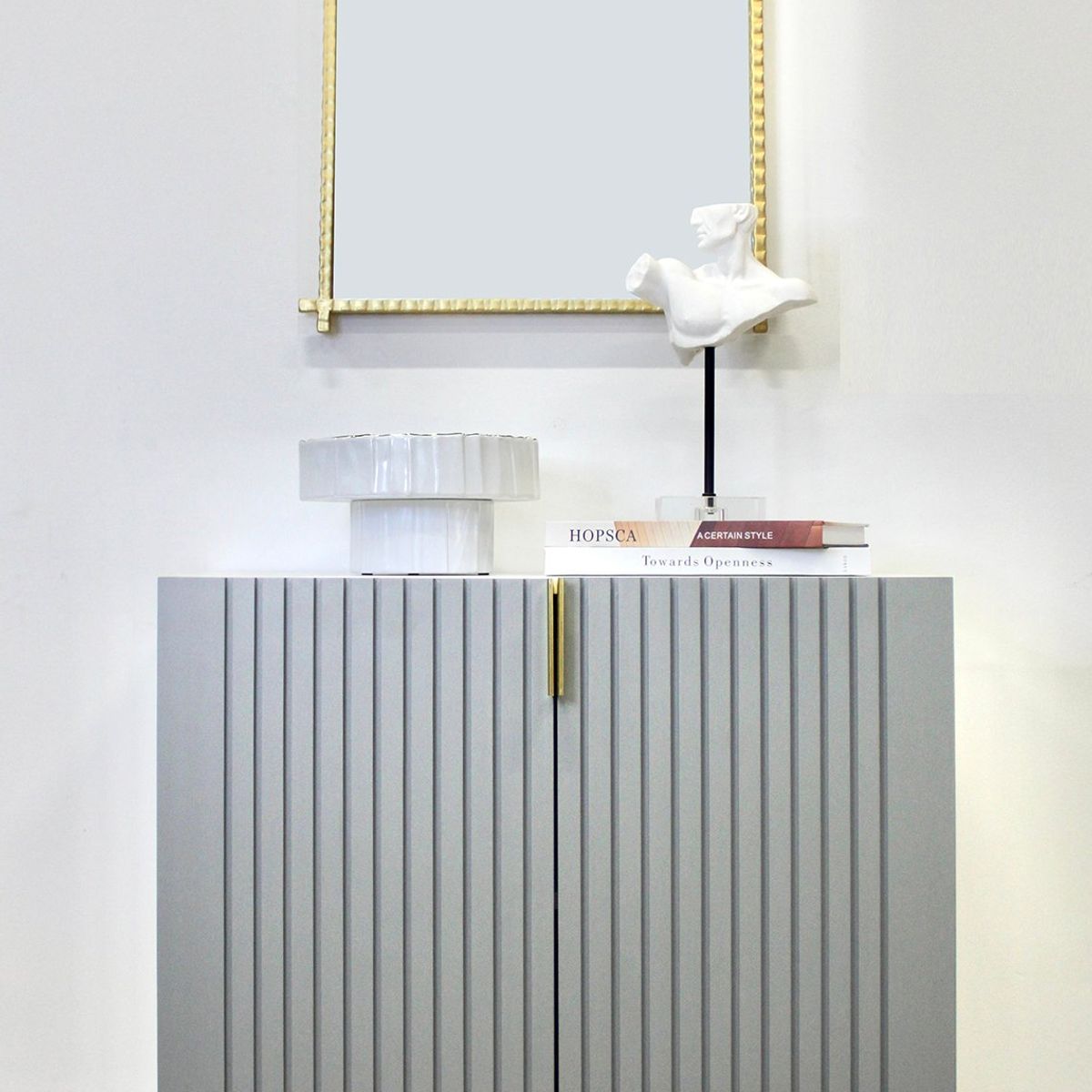 GENERICO - Espejo Rectangular Dorado 80 x 50 cm WH Deco