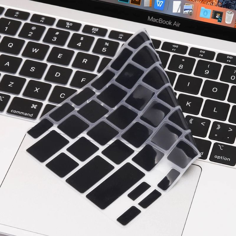GENERICO - Protector Teclado Silicona Para Macbook Air M2 13,6