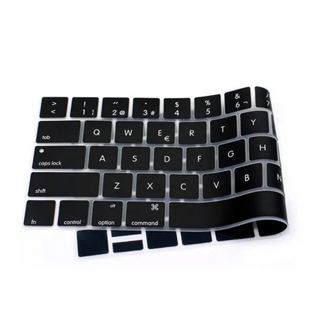GENERICO - Protector Teclado Silicona Para Macbook Air M2 13,6