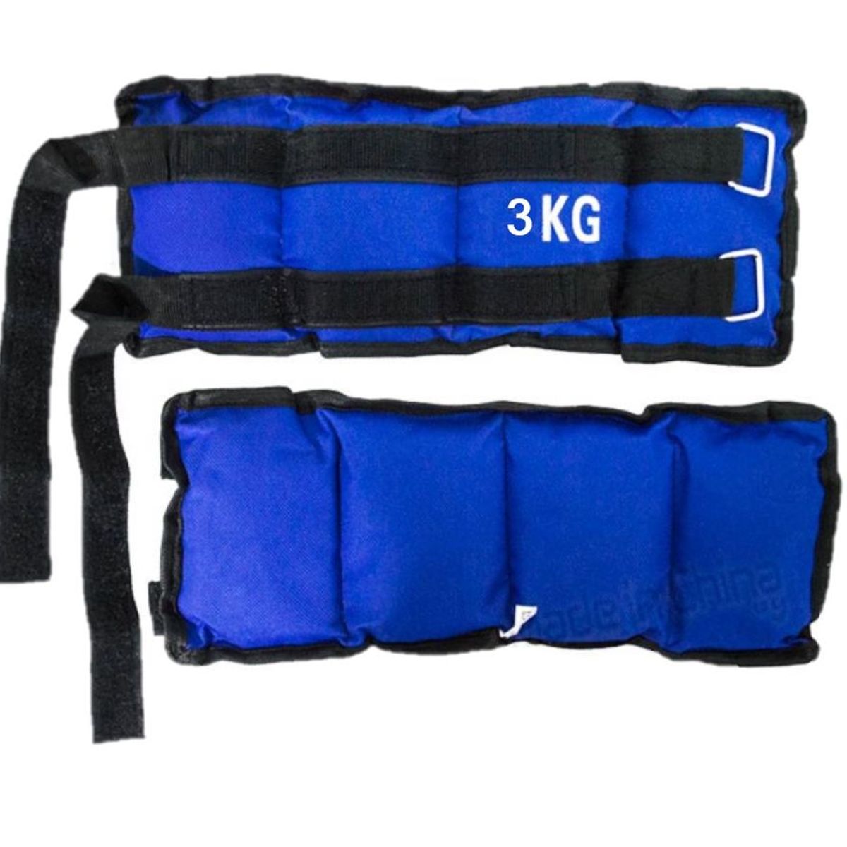 GENERICO - Pesas Tobilleras Muñecas Brazo Pierna 3 Kg x 2 unidades