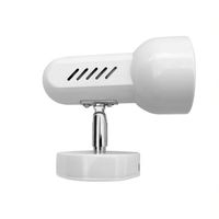 Aplique Foco Direccional Pared Y Techo Soquete E27 Blanco