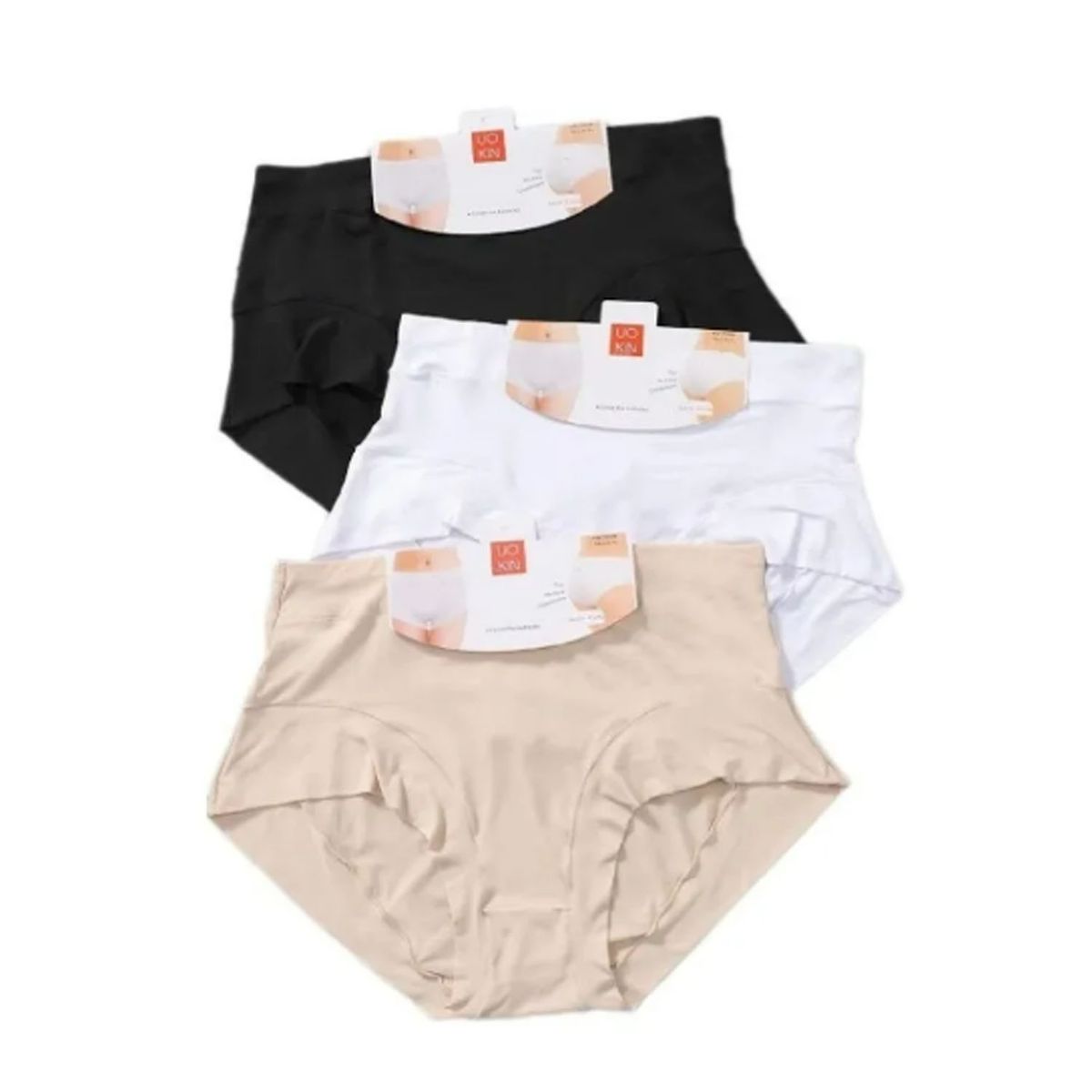 EVERSO - Pack 6 Calzones De Mujer Tiro Alto Bambu 1.