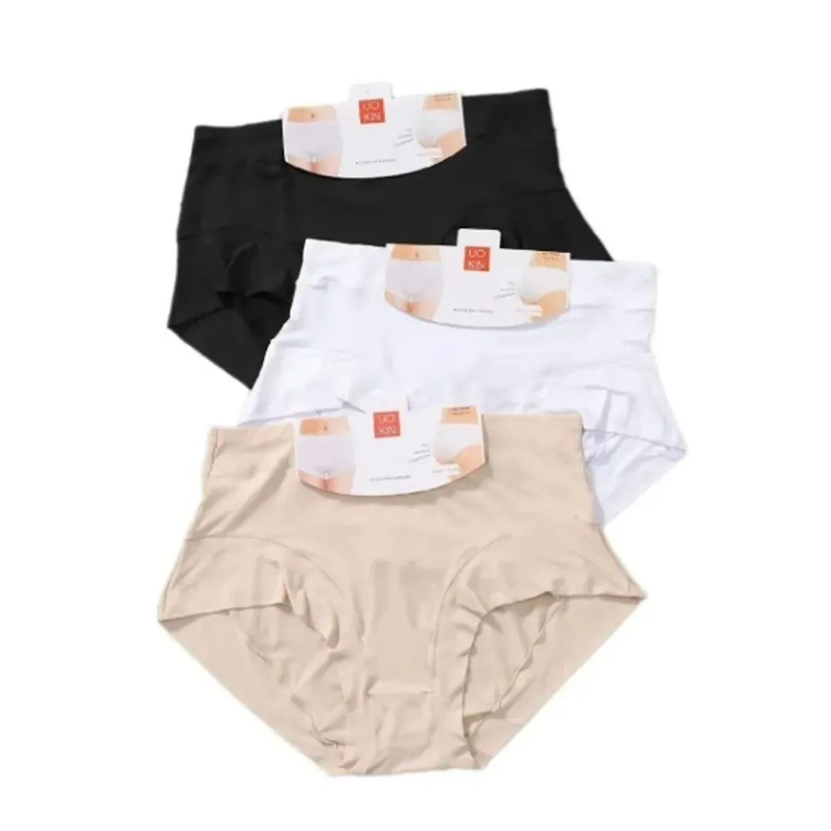 EVERSO - Pack 6 Calzones De Mujer Tiro Alto Bambu 1.