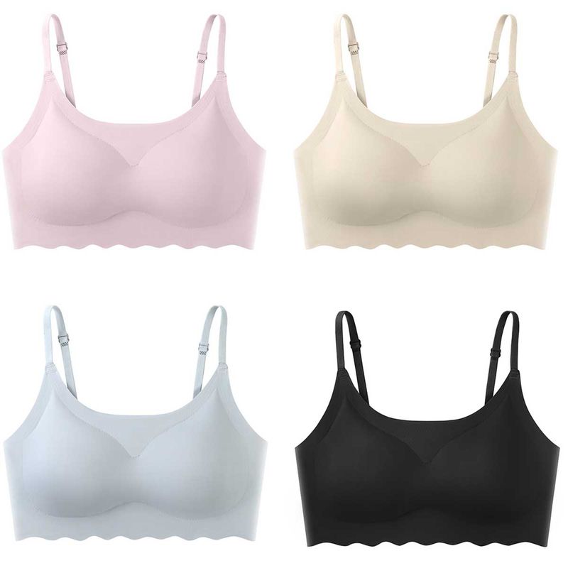 EVERSO - Pack 3 Sostén Push Up Sujetador Sin Varillas Sin Costuras.