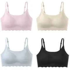EVERSO - Pack 3 Sostén Push Up Sujetador Sin Varillas Sin Costuras.
