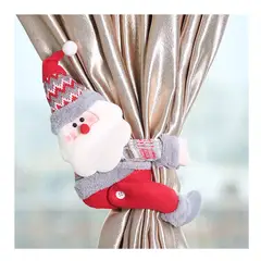 GENERICO - ADORNO DE NAVIDAD PARA CORTINA SANTA