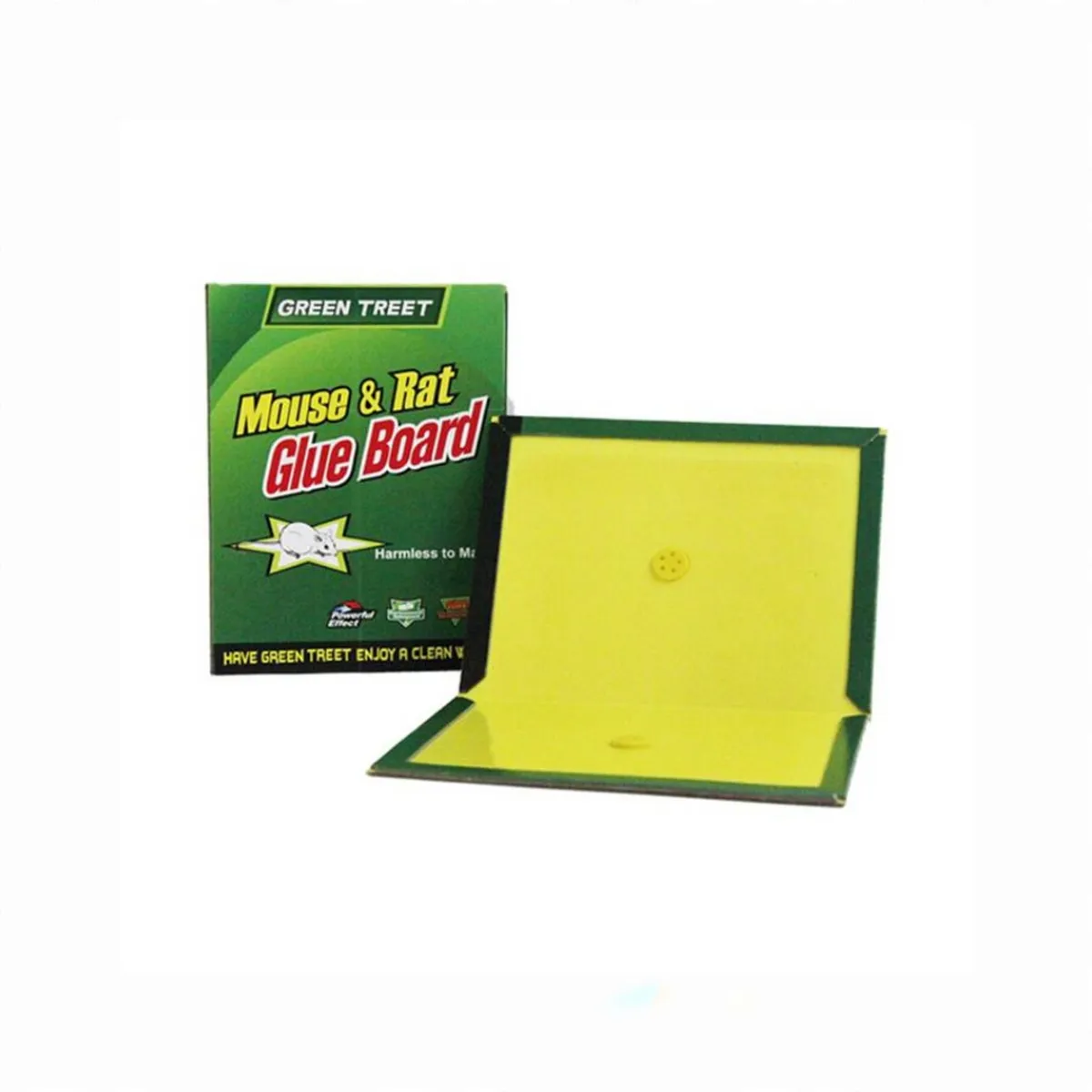 GENERICO - Pack 10 Trampa Ratones ratas Pegajosa Con Pegamento No Toxica