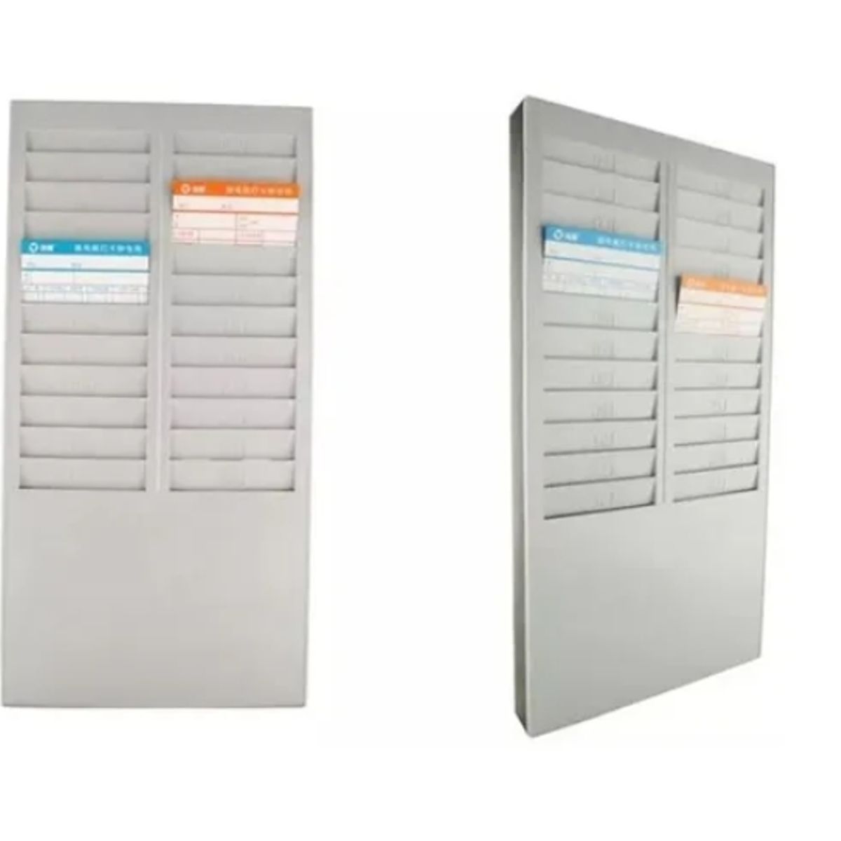 ESHOPANGIE - Tarjetero Plástico Para Reloj Control Asistencia 24 Personas