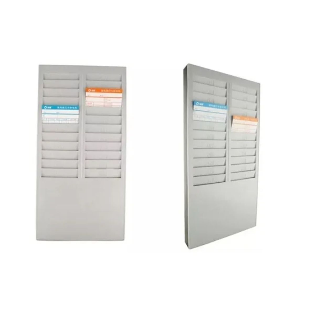 ESHOPANGIE - Tarjetero Plástico Para Reloj Control Asistencia 24 Personas