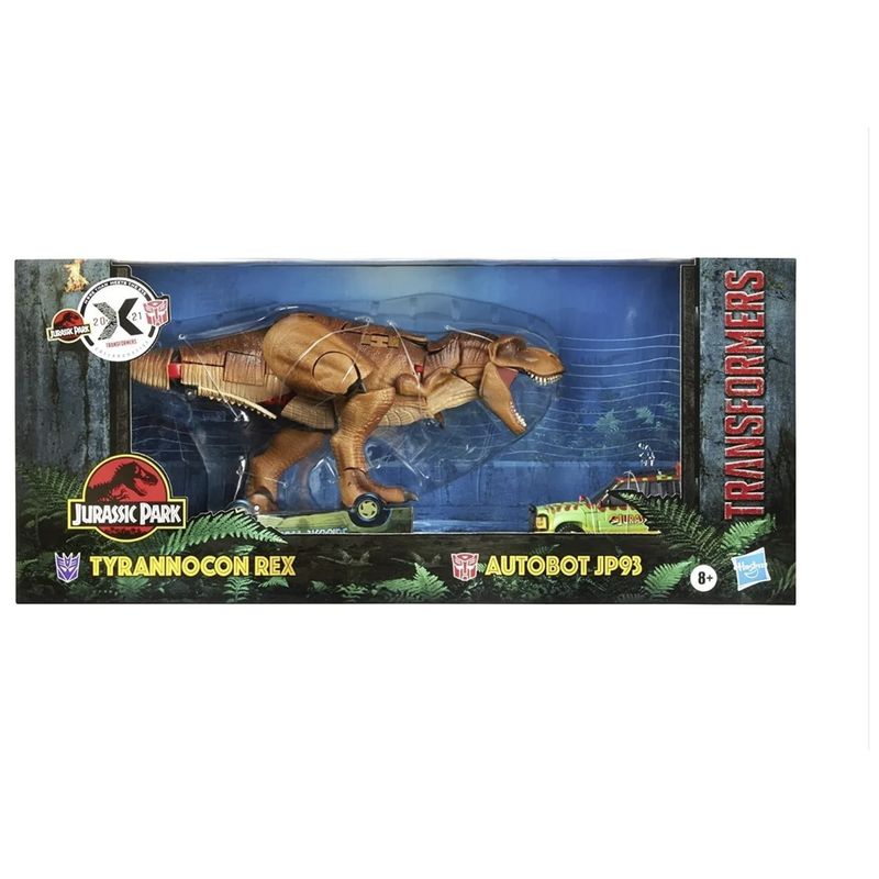 HASBRO - Figura Transformers Generacions Jurassic Park Rex Autobot