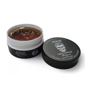 Imagen 2 del producto Cera Capilar Para El Cabello Indian 200ml Color Negro