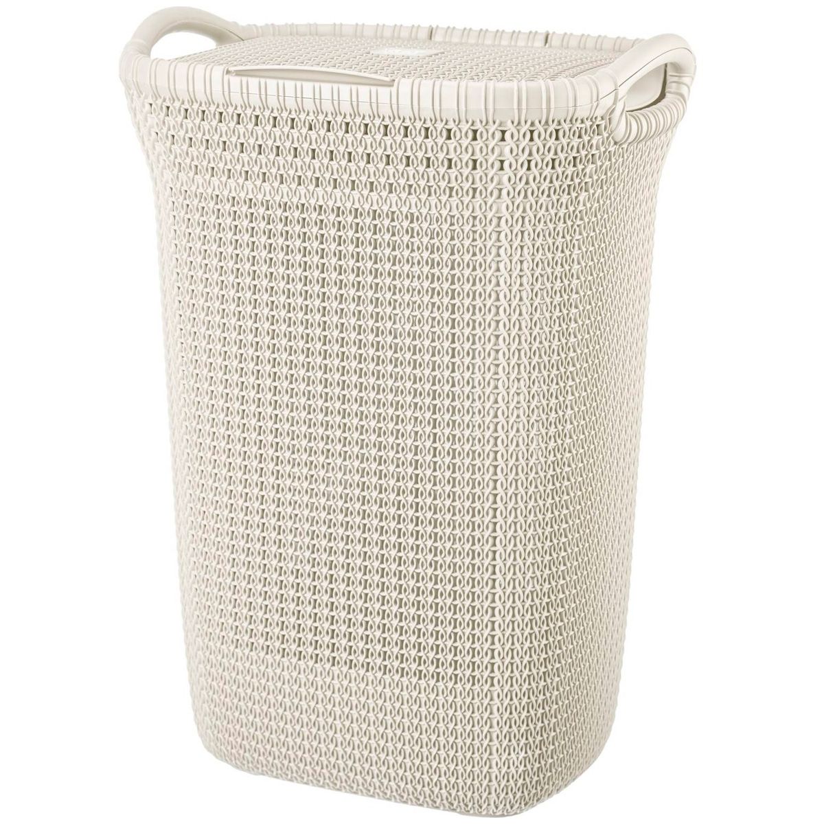 REYPLAST - Cesto khipu 60 litros ratán plástico blanco