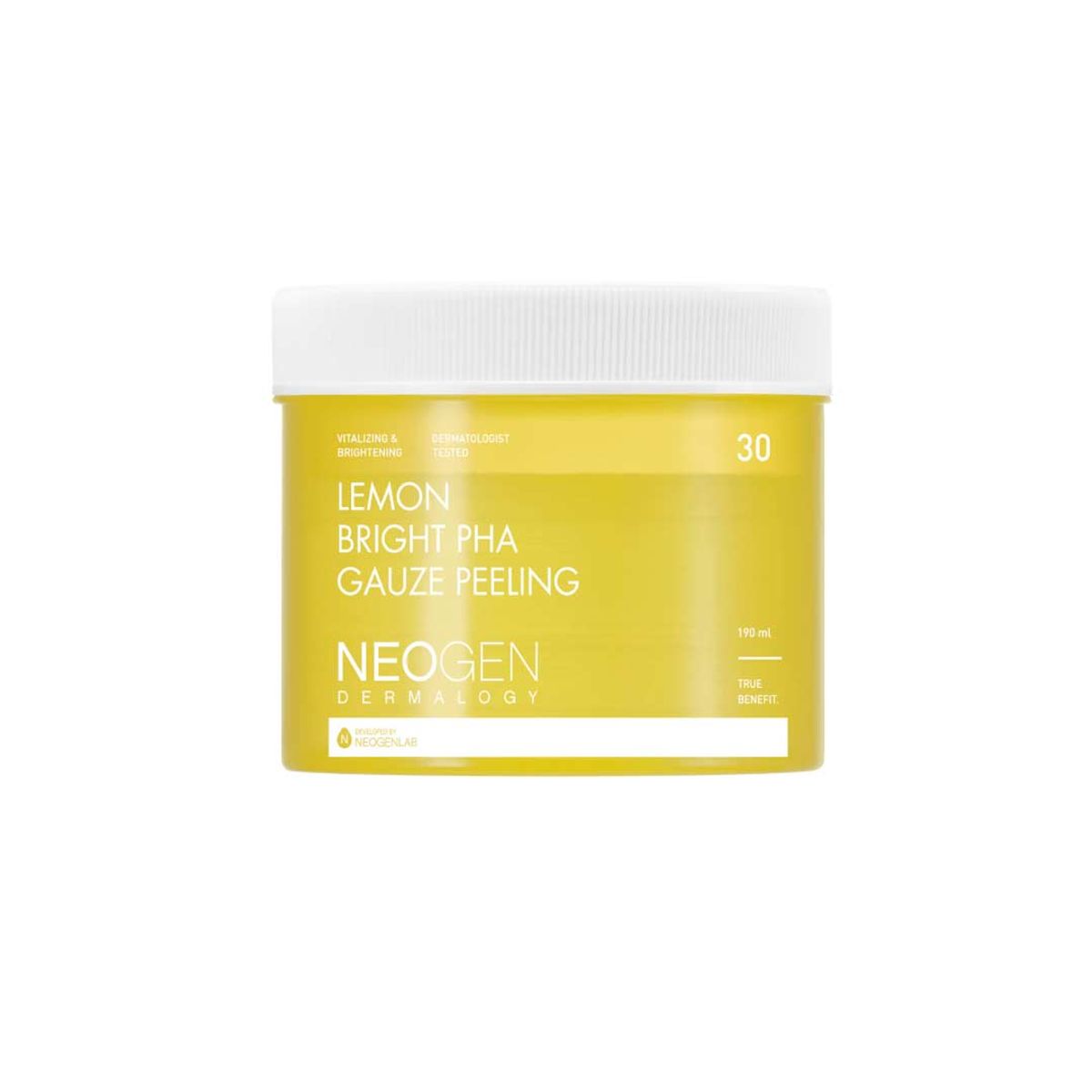 NEOGEN - ⁠Discos exfoliantes ilumina Limón PHA Cosmética Coreana