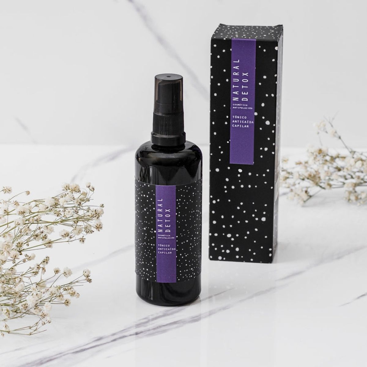 NATURAL DETOX - Tonico Anticaida Estimulador de Crecimiento Natural Detox 100 ml