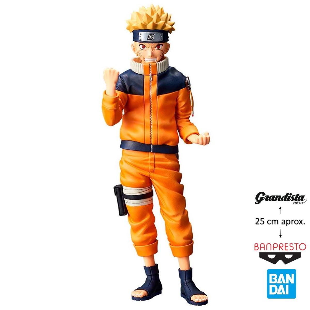 BANPRESTO - Naruto Uzumaki 2 Grandista Nero Banpresto