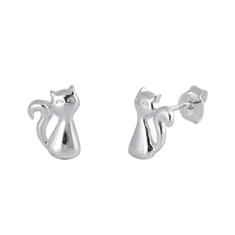 ROKASS JOYAS - PENDIENTES TIERNO GATITO.