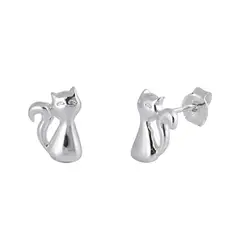 ROKASS JOYAS - PENDIENTES TIERNO GATITO.