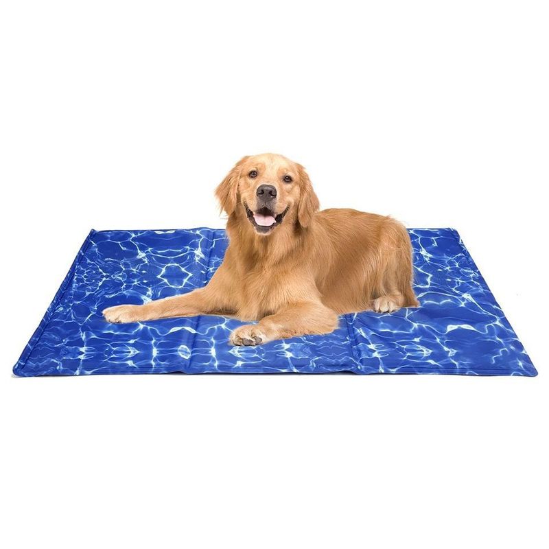 GENERICO - Manta Refrescante De Gel Frio  Talla L 90x50cm Perros Gatos