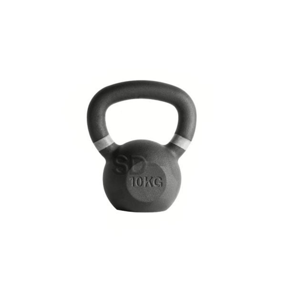 SDFIT - Kettlebell Pesa Rusa Black Coated 10 kg