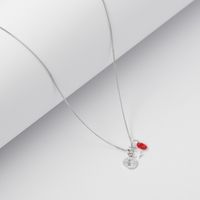 Collar San Benito Plata con Estrella Guía y cristal Swarovski ®️