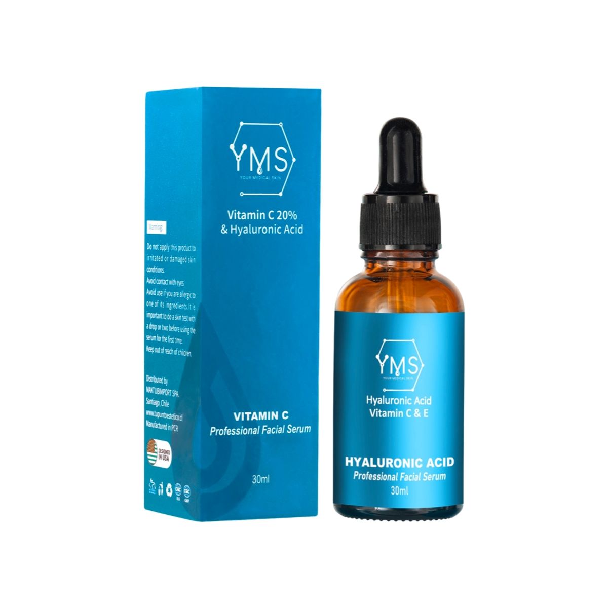 YOUR MEDICAL SKIN - Serum de Acido Hialuronico y Vitamina C E Your Medical Skin