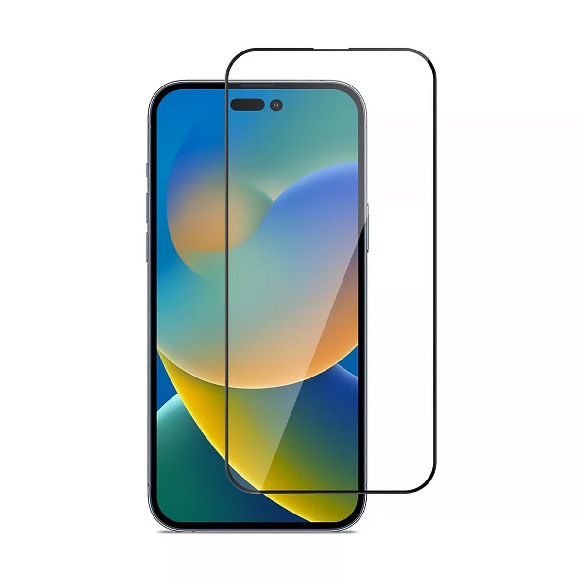 GENERICO - Mica Para iPhone 14 Pro Lamina Vidrio Completa