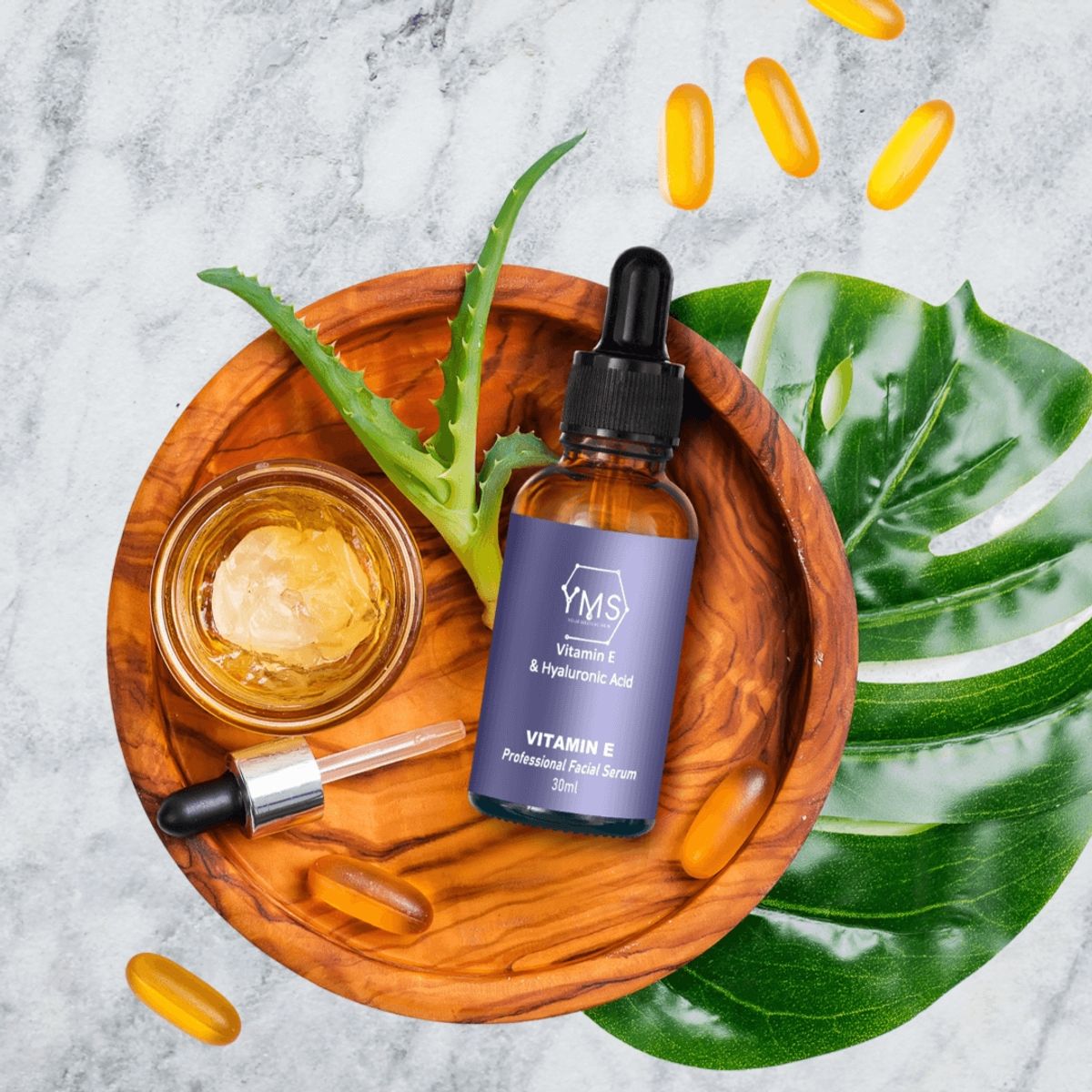 YOUR MEDICAL SKIN - Serum facial de Acido Hialuronico y Vitamina E YMS