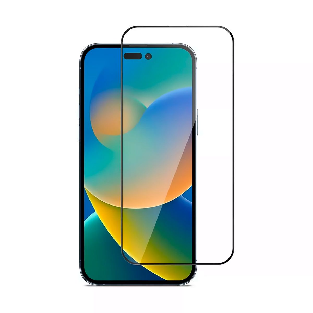 GENERICO - Mica Vidrio Para iPhone 14 Pro Max Lamina Pack X 3