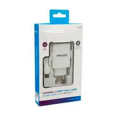 PHILCO - Cargador Celular Tipo C 21a