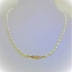 CAT JOYAS - Collar perlas shell Gold filled 14K Shellpearl
