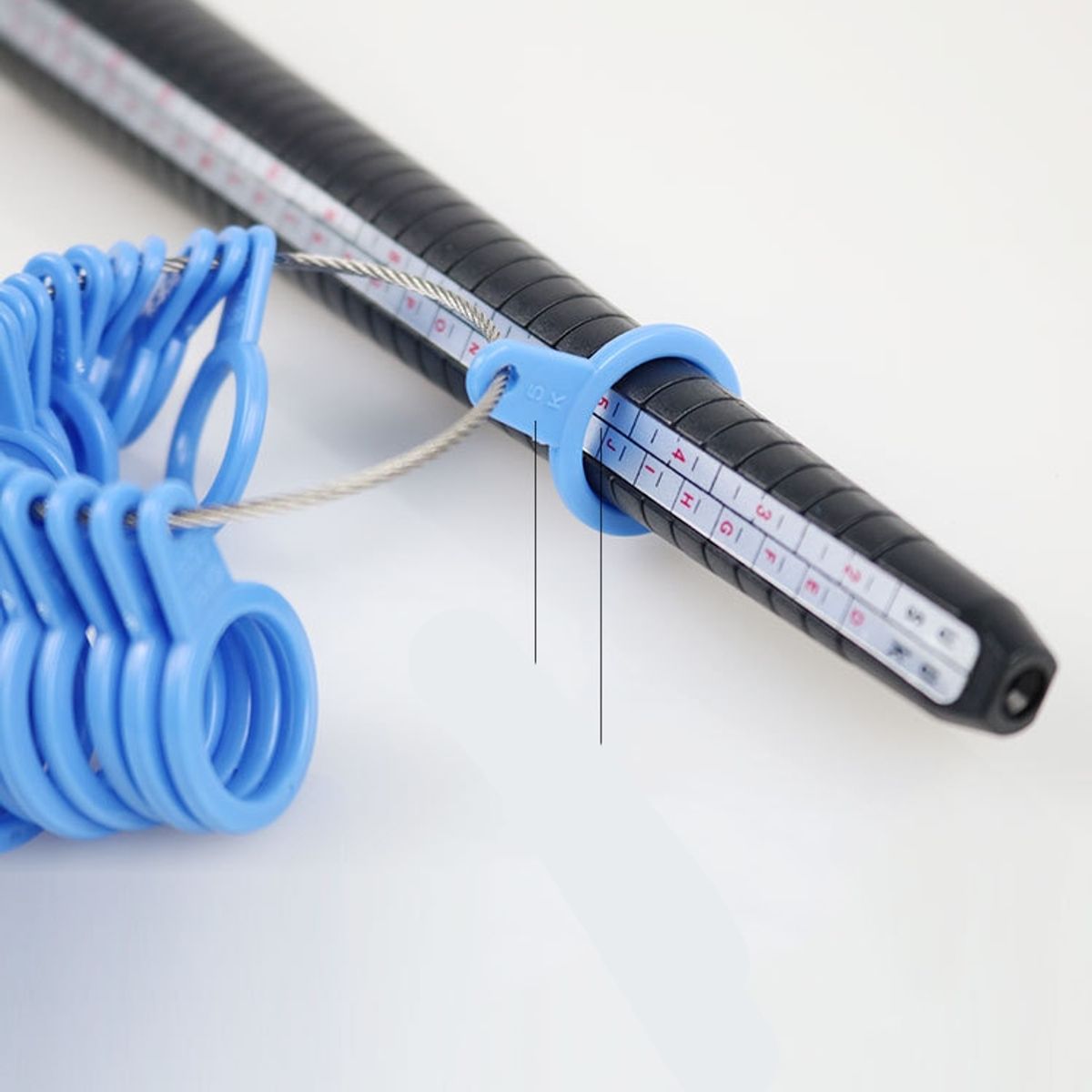 KUANGYE - Medidor Número De Anillos  Probador De Dedos