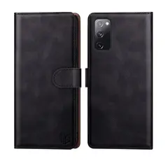 GENERICO - Funda Flip Cover Negro Para Samsung Galaxy S20 FE