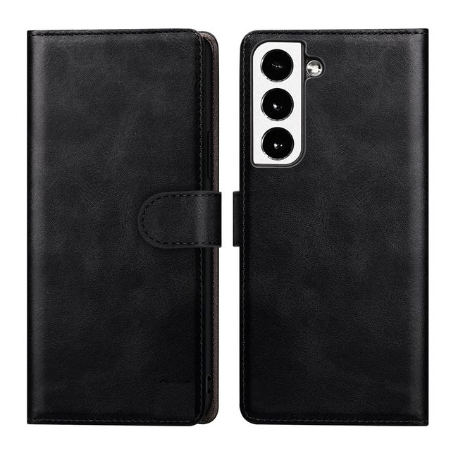 GENERICO - Funda Flip Cover Negro Para Samsung Galaxy S21