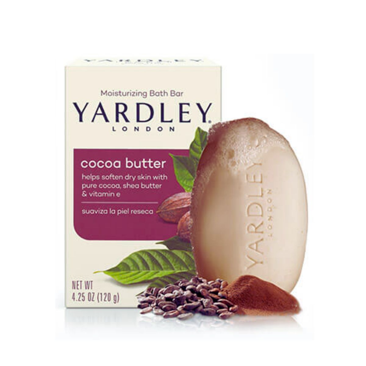 YARDLEY - Yardley Jabón en Barra Manteca Cocoa 113g