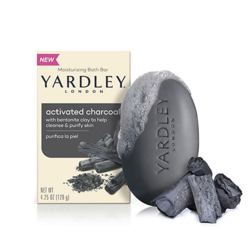 YARDLEY - Yardley Jabón en Barra Carbón Activado 120g YARDLEY.