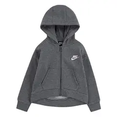 NIKE - Polerón Club High Low Full Zipper