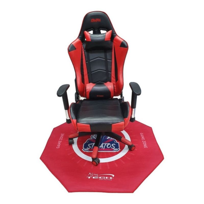 NJOY TECH - Alfombra Njoytech para Silla Gamer Roja