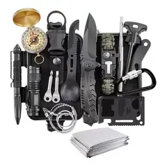 GENERICO - Kit Herramientas De Supervivencia Camping