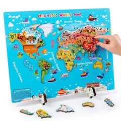 PELLITOS - MAPA MUNDIAL MAGNETICO COGNITIVO VERSION INGLES