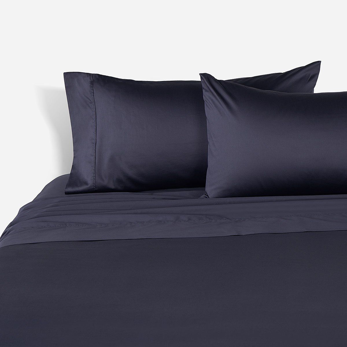 ROSEN - Sábana 400 Hilos Algodón Suvin Sergio Arias King Navy