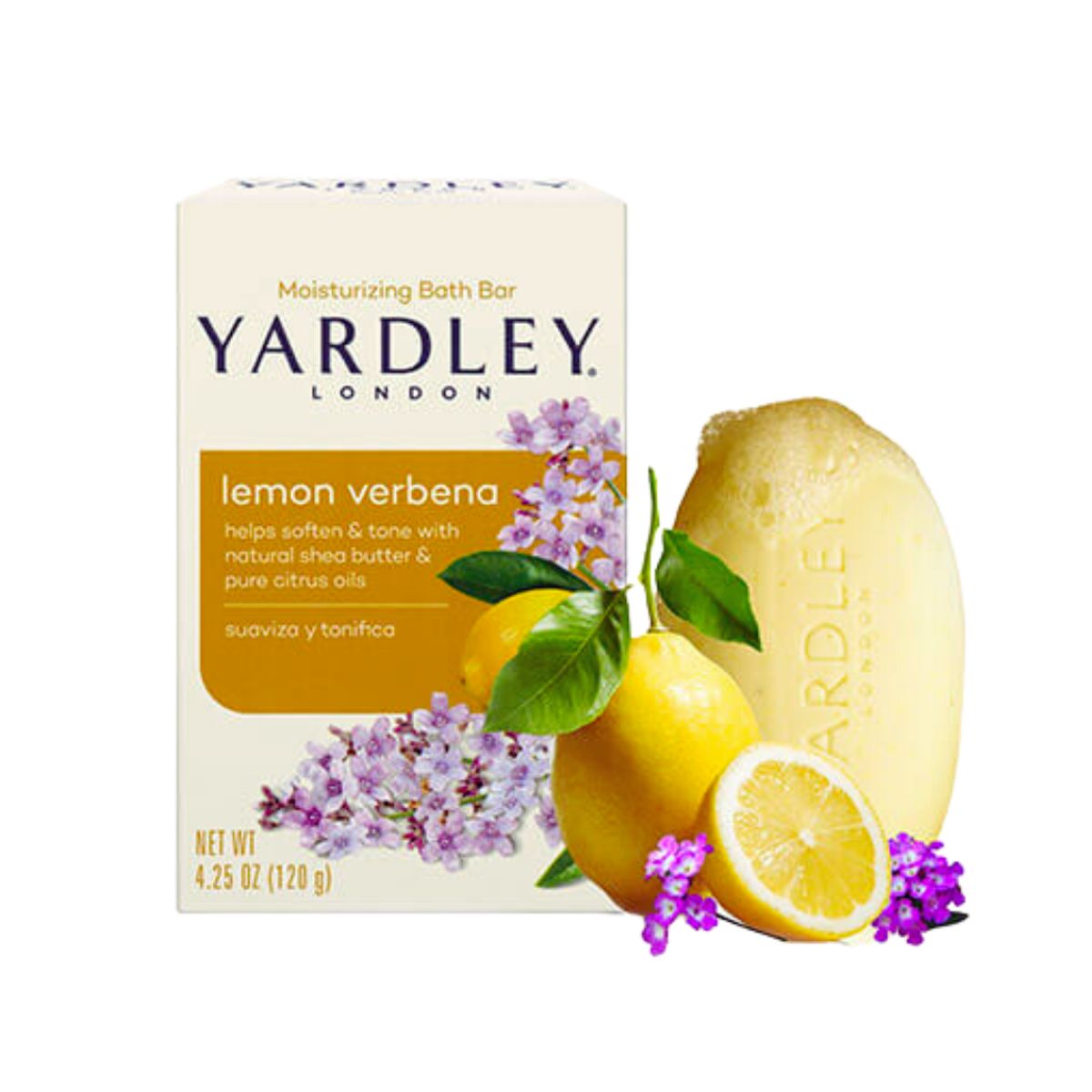 YARDLEY - Yardley Jabón en Barra Verbena de Limón 113g.